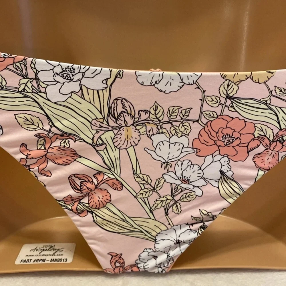 Dippin' Daisy's Yellow Crisscross Bikini with Floral Bottom